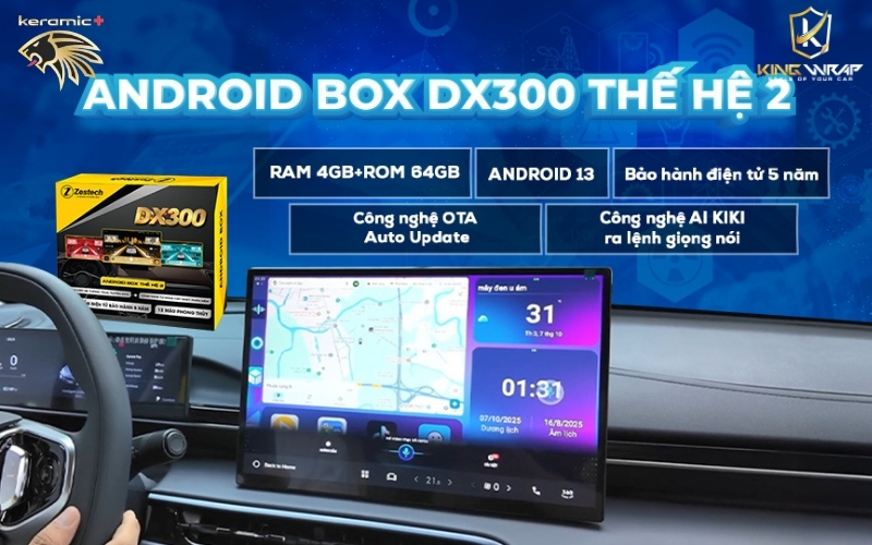 Android Box Zestech DX300 Thế Hệ 2