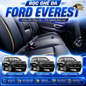 Bọc ghế da Ford Everest