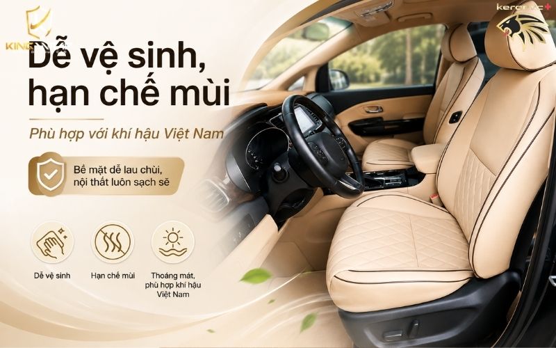 Bọc ghế da Kia Sedona Bọc ghế da Kia Sedona