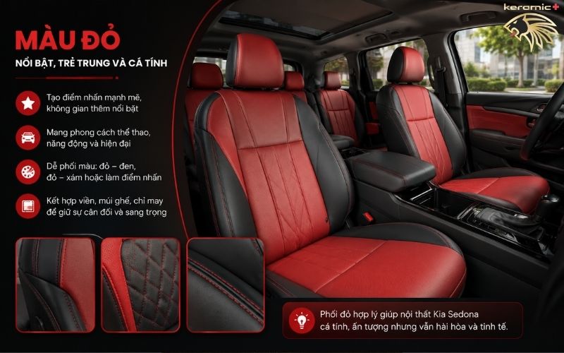 Bọc ghế da Kia Sedona Bọc ghế da Kia Sedona