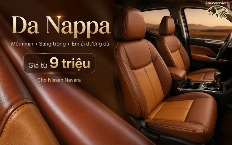 Bọc ghế da Nissan Navara Bọc ghế da Nissan Navara