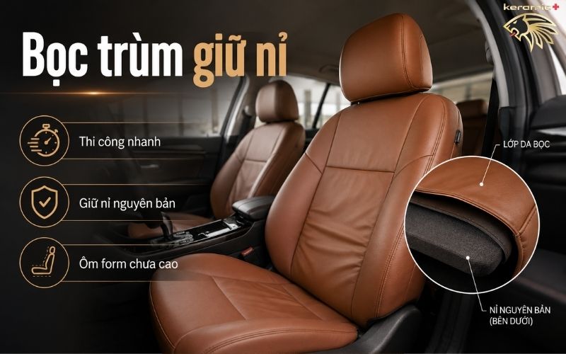 Bọc ghế da Nissan Navara Bọc ghế da Nissan Navara