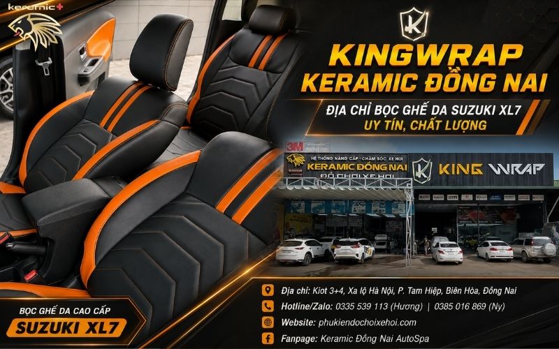 Bọc ghế da Suzuki XL7 Bọc ghế da Suzuki XL7