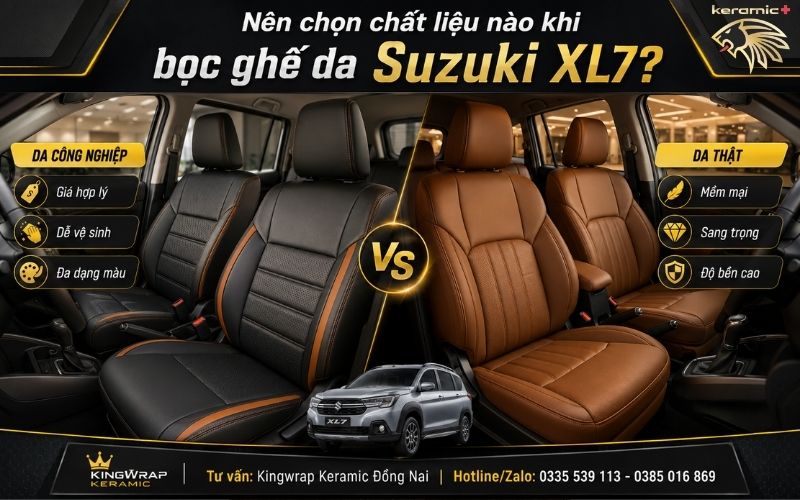 Bọc ghế da Suzuki XL7 Bọc ghế da Suzuki XL7