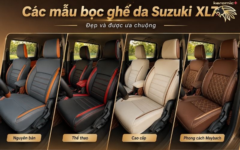 Bọc ghế da Suzuki XL7 Bọc ghế da Suzuki XL7