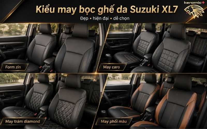 Bọc ghế da Suzuki XL7 Bọc ghế da Suzuki XL7