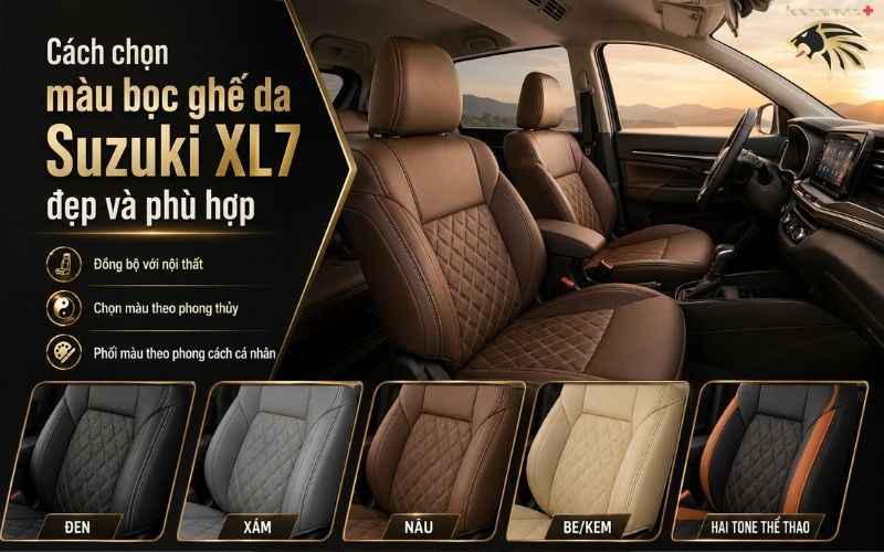 Bọc ghế da Suzuki XL7 Bọc ghế da Suzuki XL7
