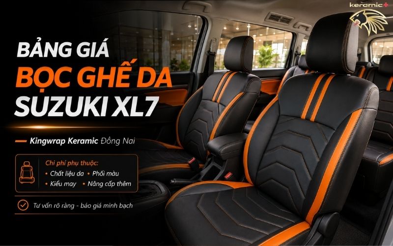 Bọc ghế da Suzuki XL7 Bọc ghế da Suzuki XL7