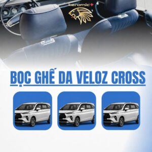 Bọc ghế da Veloz Cross