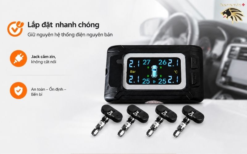 Cảm biến áp suất lốp ICAR Ellisafe C340 Cảm biến áp suất lốp ICAR Ellisafe C340