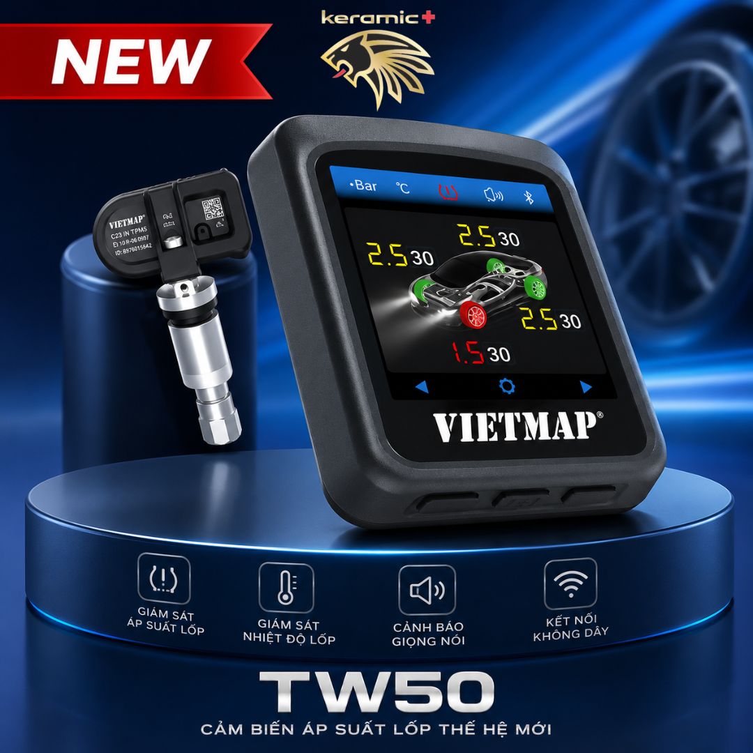 Cảm biến áp suất lốp Vietmap TW50