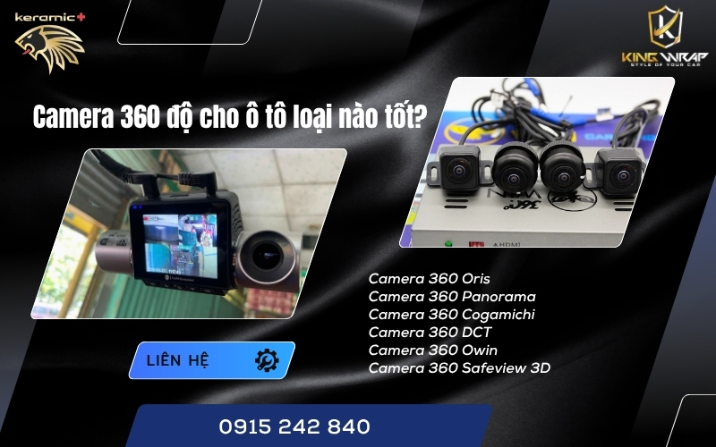 Camera 360 độ cho ô tô loại nào tốt nhất