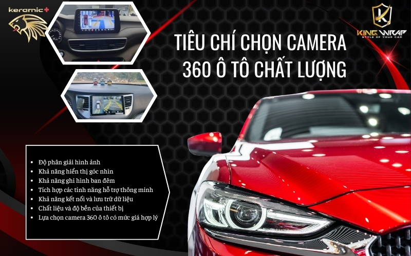 Camera 360 độ cho ô tô loại nào tốt nhất