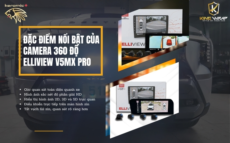 Camera 360 độ Elliview V5MX Pro Camera 360 độ Elliview V5MX Pro