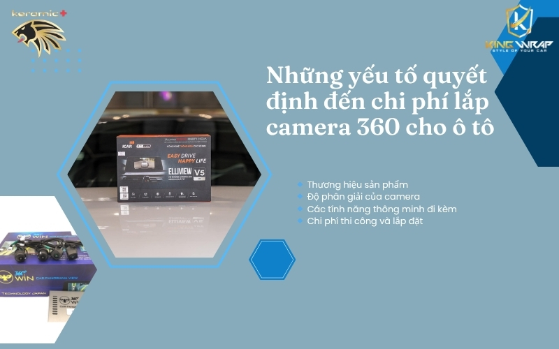 Camera 360 độ ô tô giá bao nhiêu