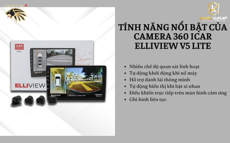 Camera 360 ICAR Elliview V5 Lite Camera 360 ICAR Elliview V5 Lite