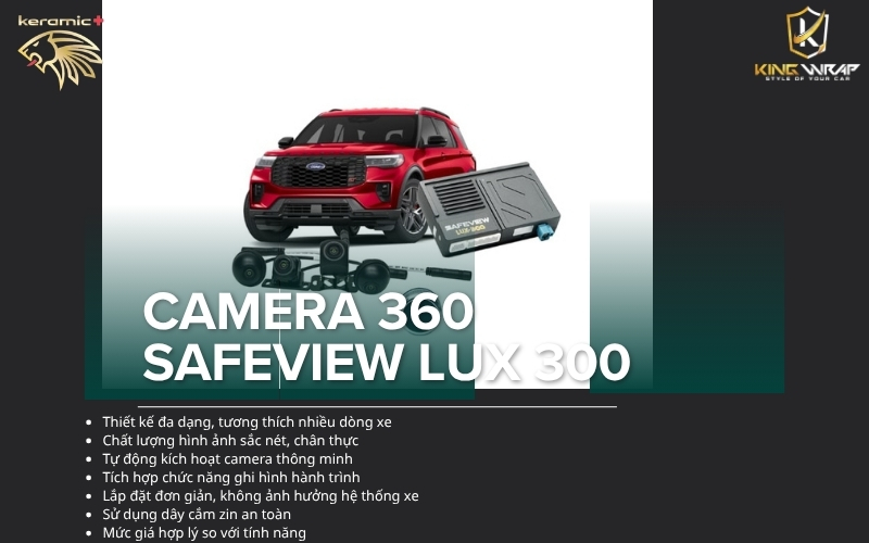 Camera 360 Safeview LUX 300 Camera 360 Safeview LUX 300
