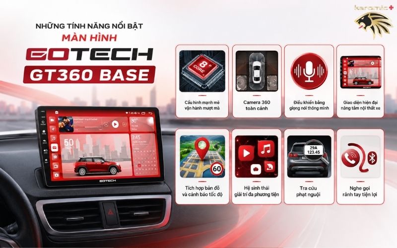 Màn hình Gotech GT360 Base