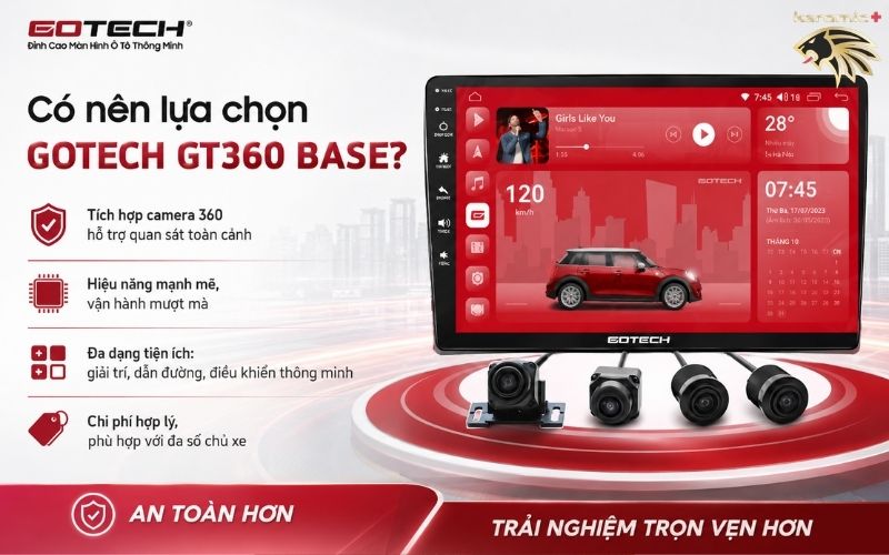 Màn hình Gotech GT360 Base