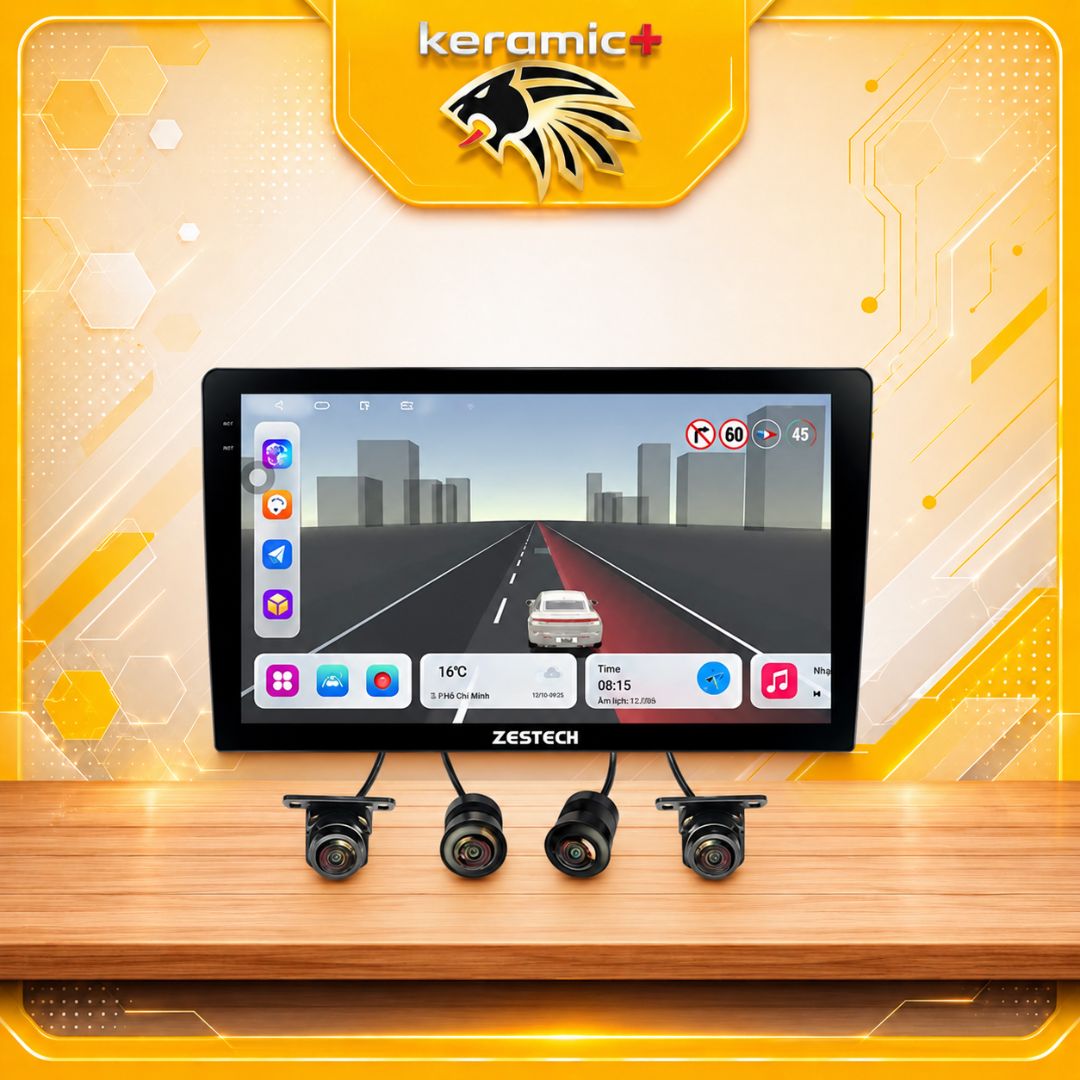 Màn hình Zestech ZX ADAS (bản tiêu chuẩn) - Ảnh 2