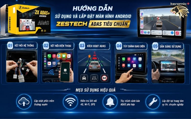 Màn hình Zestech ZX ADAS Màn hình Zestech ZX ADAS