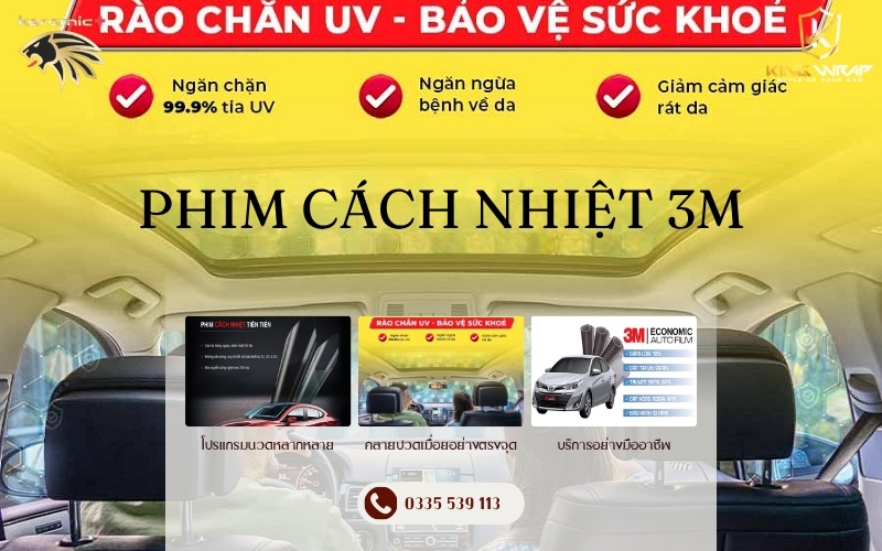 Phim cách nhiệt 3M