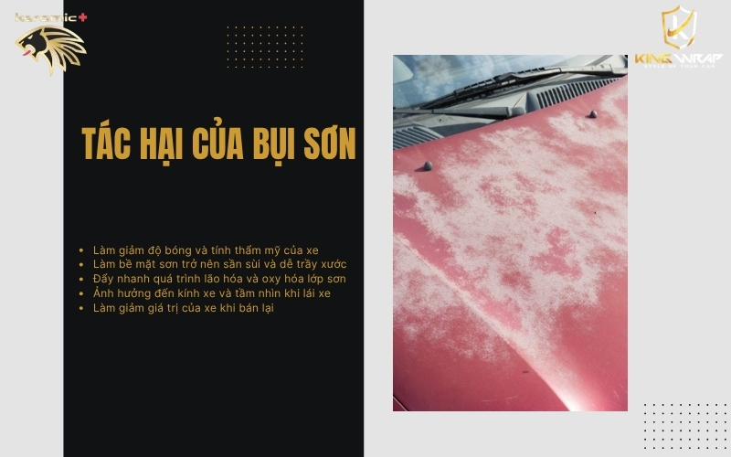 Tẩy bụi sơn xe Ô Tô Tẩy bụi sơn xe Ô Tô