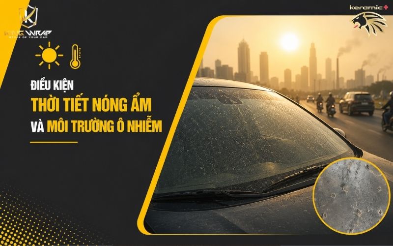 Tẩy ố kính Ô Tô