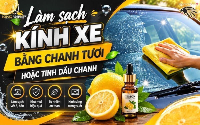 Tẩy ố kính Ô Tô