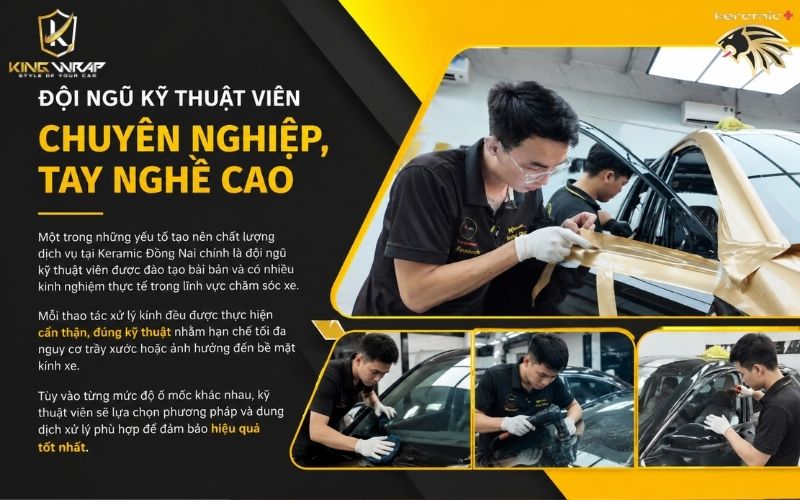 Tẩy ố kính Ô Tô