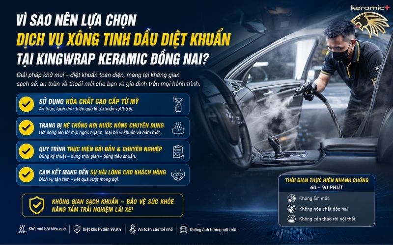 Xông tinh dầu Ô Tô