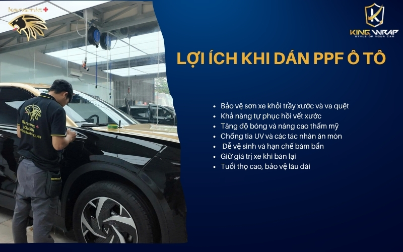 Có nên dán PPF cho xe ô tô