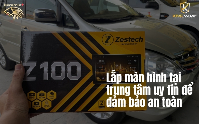 Lắp màn hình Android cho ô tô