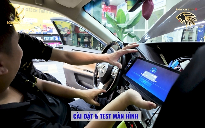 Lắp màn hình Android cho ô tô