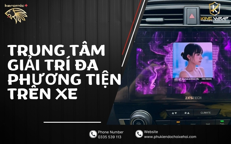 Lắp màn hình Android cho ô tô