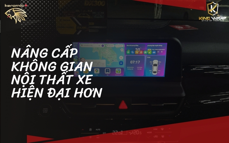 Lắp màn hình Android cho ô tô