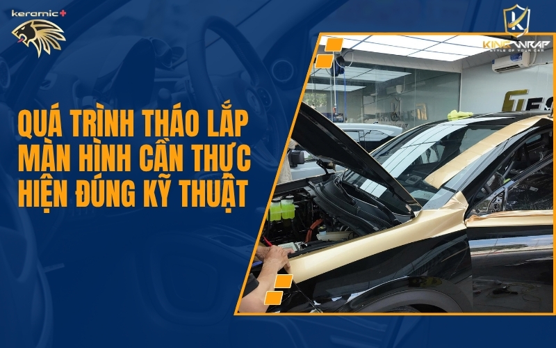 Lắp màn hình Android cho ô tô