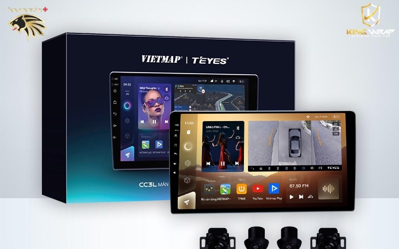 màn hình Android tích hợp Camera 360 độ