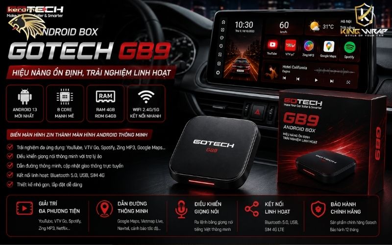 Android Box Ô Tô tốt nhất