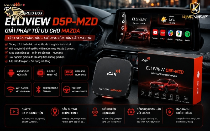 Android Box Ô Tô tốt nhất