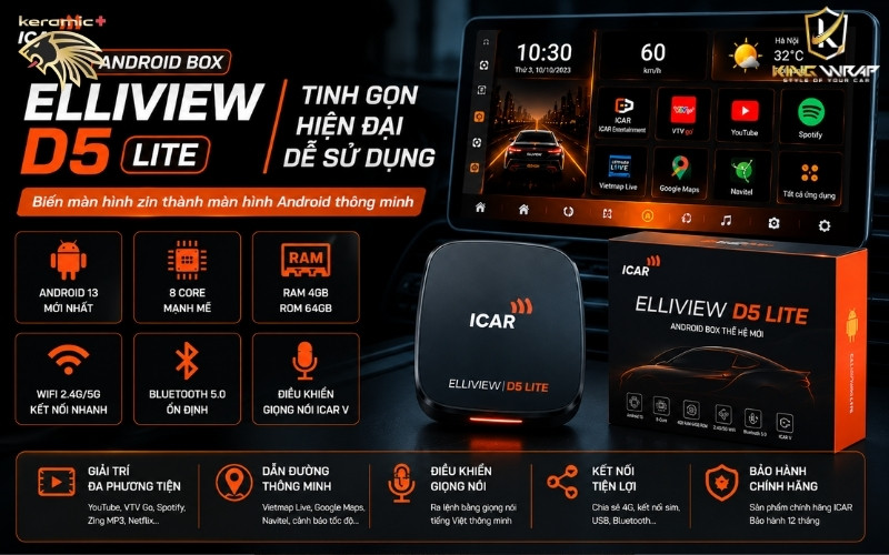 Android Box Ô Tô tốt nhất