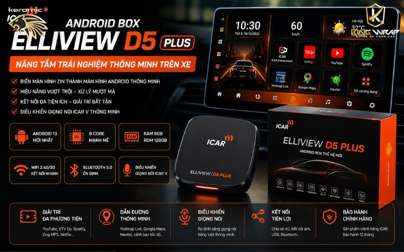 Android Box Ô Tô tốt nhất