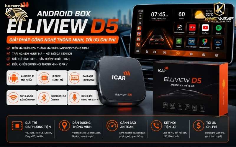 Android Box Ô Tô tốt nhất