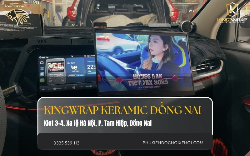 cài đặt màn hình Android ô tô