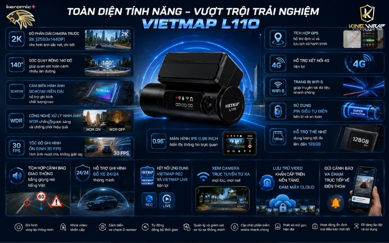 Camera Hành Trình Vietmap L110