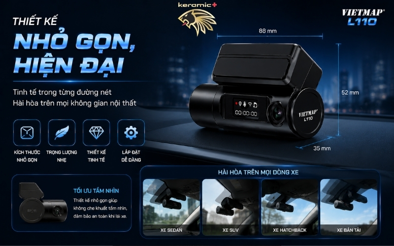 Camera Hành Trình Vietmap L110