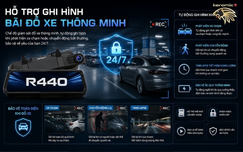 Camera Hành Trình Vietmap R440 Ghi Hình 4K Camera Hành Trình Vietmap R440 Ghi Hình 4K