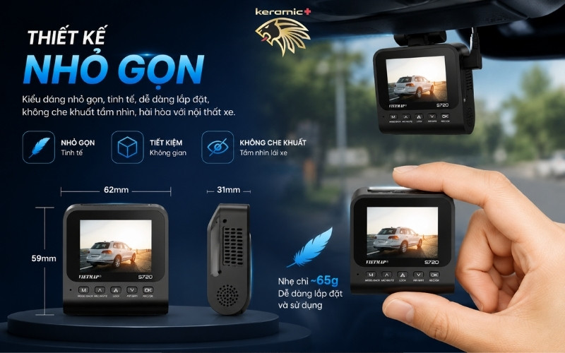 Camera Hành Trình Vietmap S720