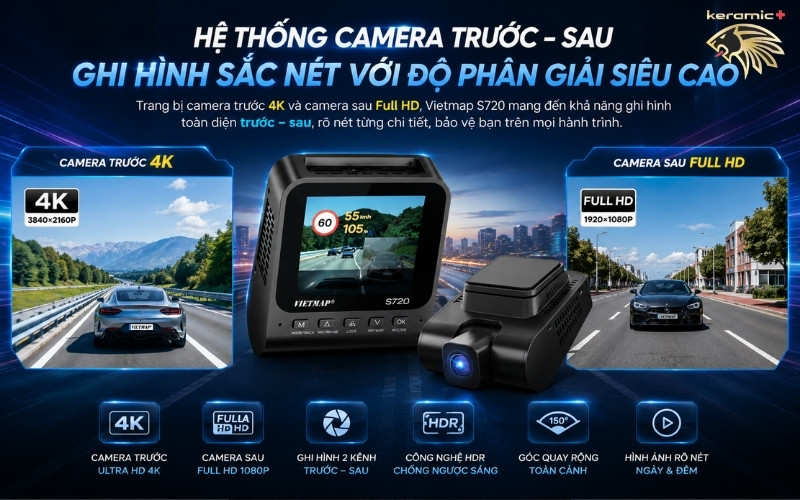 Camera Hành Trình Vietmap S720