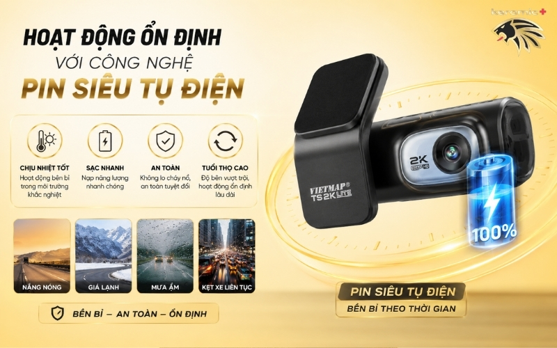 Camera Hành Trình Vietmap TS 2K Lite Camera Hành Trình Vietmap TS 2K Lite